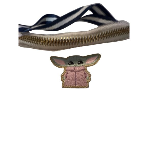 Stoney Clover Clear Baby Yoda Fanny Pack Belt Bag With Gold Zipper & Adjustable - Picture 2 of 6